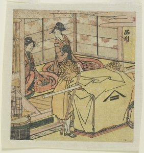 Shinagawa c. 1804 de Katsushika Hokusai