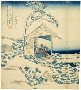 Mañana nevada en Koishikawa, c.1831-34