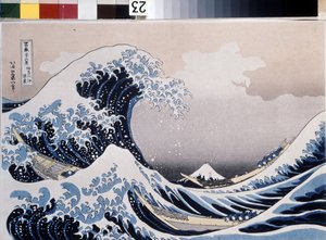 La Gran Ola frente a la Costa de Kanagawa de Katsushika Hokusai