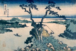 El Lago Suna de Katsushika Hokusai