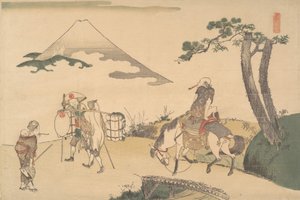 La cima del Monte Fuji de Katsushika Hokusai