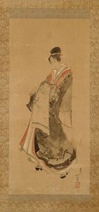 La cortesana andante de Katsushika Hokusai