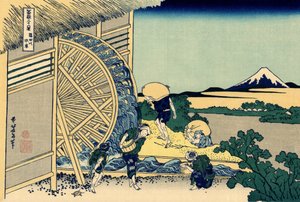 Molino de agua en Onden, c.1830