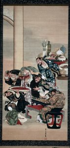 Operando en el brazo de Guanyu, 1840s