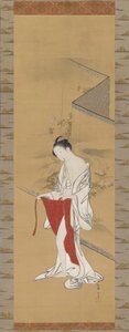 Belleza después del baño de Kawamata Tsunemasa
