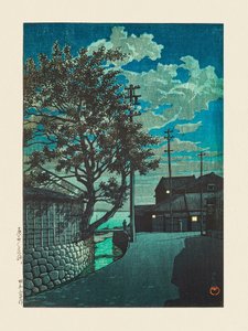 Kamezaki Bishu 1928 de Kawase Hasui