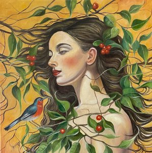 La mujer del bosque sereno de Kay Shanley