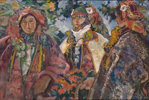 Boda hutsul de Kazimierz Sichulski