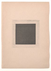Cuadrado negro para "Del cubismo y el futurismo al suprematismo: Un nuevo realismo en la pintura" de Kazimir Severinovich Malevich