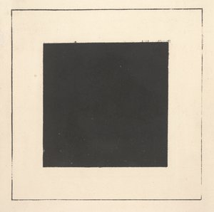 Cuadrado negro de "Suprematismo: 34 dibujos"