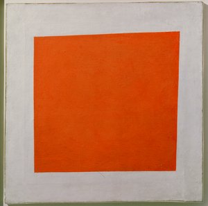 Plaza Roja. Realismo de una campesina en dos dimensiones de Kazimir Severinovich Malevich