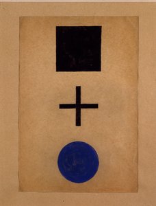 Suprematismo: cuadrado, cruz, círculo
