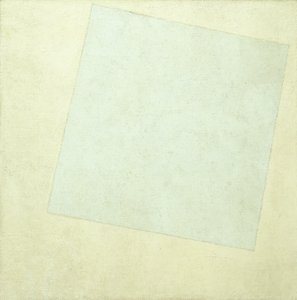 Composición Suprematista. Blanco sobre Blanco de Kazimir Severinovich Malevich