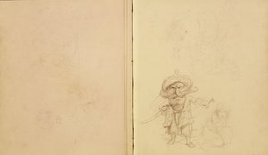 Cuaderno de bocetos para el 