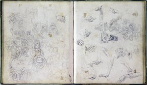 Cuaderno de bocetos para el 