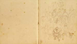 Cuaderno de bocetos para el 
