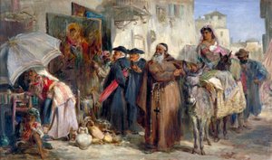 El escritor de cartas, 1869 de Keeley Halswelle