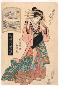 Mariko, de la serie, "El viaje de la geisha de más alto rango"