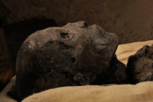 Momia del Rey Tut, mm7864; Dinastía XVIII; Reino Nuevo; Museo Egipcio; El Cairo; Egy..., 2005 (foto) de Kenneth Garrett