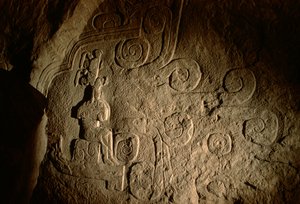 Olmecas; Culturas antiguas; Las Américas; Chalcatzingo; México de Kenneth Garrett