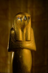 Estatua de Horus el Viejo, Herwer, KV 62, 2009 (foto) de Kenneth Garrett
