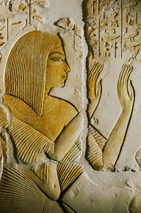 Tumba de Maia; Egipto; Arqueología; Reino Nuevo; Saqqara, periodo Amarna, arte, 2002 (foto)