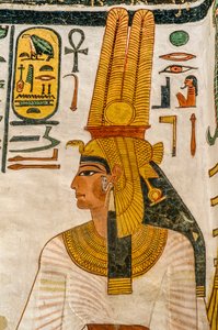 Tumba de la reina Nefertari; Egipto, Valle de las Reinas, Reino Nuevo, Egipto, esposa de Ram...