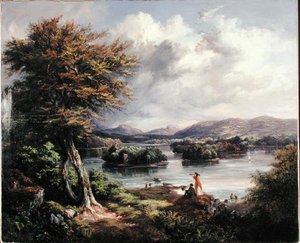 Lago de Menteith de Kenneth Macleay