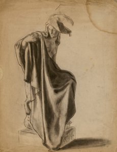 (Sin título) (Estudio de drapeado) de Kenyon Cox