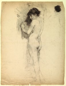 Estudio académico de un desnudo femenino de Kenyon Cox