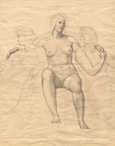 Figuras femeninas alegóricas de Kenyon Cox