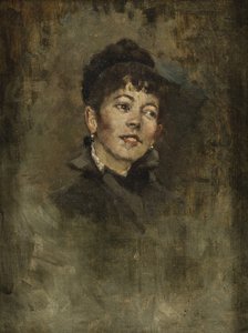 Cabeza de una Joven de Kenyon Cox