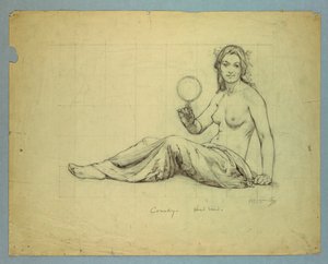 Estudio desnudo de 