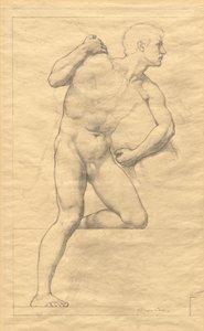 Boceto de Kenyon Cox