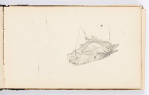 Página de cuaderno de bocetos de Kenyon Cox