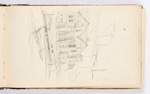 Página de cuaderno de bocetos de Kenyon Cox