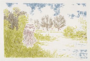 Mujer en vestido a rayas, 1899-1900 de Ker Xavier Roussel