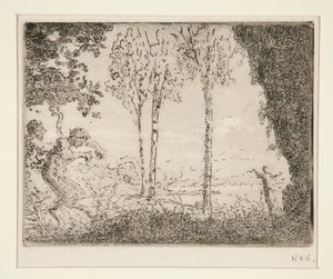 Ninfas y Faunos de Ker Xavier Roussel