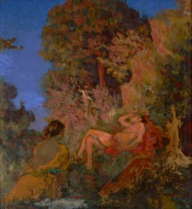 La Diana dormida 1924 (Óleo sobre lienzo)
