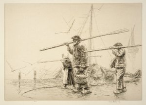 Temprano por la mañana, Bretaña de Kerr Eby