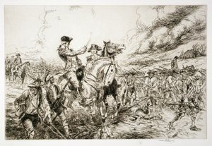George Washington en Valley Forge de Kerr Eby