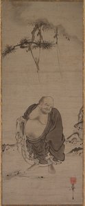 Hotei, finales de 1300-principios de 1400 de Kichizan Mincho