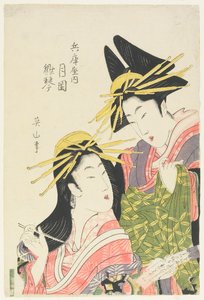  de Kikukawa Eizan