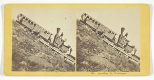 Ascendiendo el Monte Washington, 1855-75. Creadores: Hermanos Kilburn, BW Kilburn