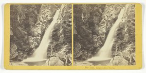 Cascadas de Glen Ellis, 1855-75 de Kilburn Brothers, BW Kilburn