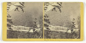 Profile House, Franconia Notch. Creadores: Kilburn Brothers, BW Kilburn de Kilburn Brothers, BW Kilburn