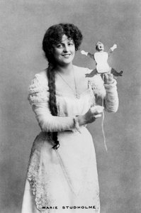 Marie Studholme 1875-1930, actriz inglesa, siglo XX