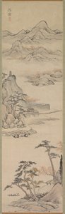 Landscape with Boaters de Kimura Kenkadō