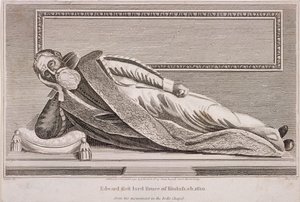 Monumento a Sir Edward Bruce en Rolls Chapel, Chancery Lane, Londres, 1794 de King