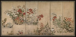 Flowers and Grasses de Kitagawa Sosetsu